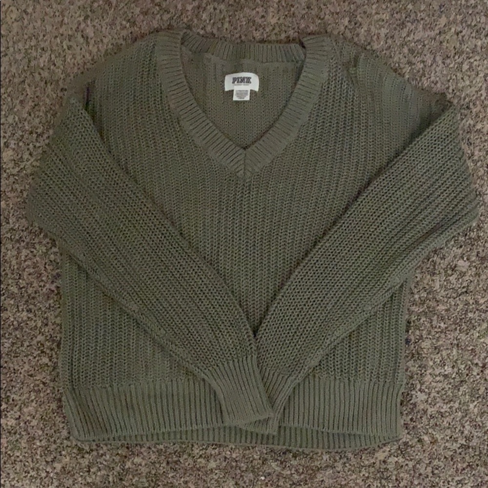 Over the shoulder sweater